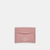 Coach Slim Id Card Case With Puffy Diamond Quilting