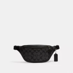 Coach Warren Mini Belt Bag In Signature Canvas