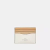 Coach Slim Id Card Case In Colorblock