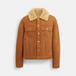 Coach Shearling Trucker Jacket