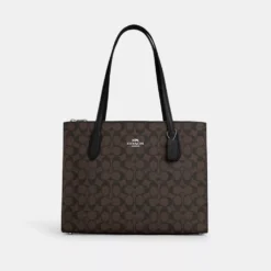 Coach Nina Tote In Signature Canvas