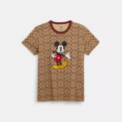 Disney X Coach Signature Mickey Mouse T Shirt