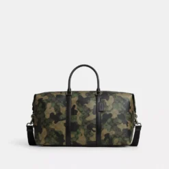 Coach Trekker 52 In Signature Canvas With Camo Print