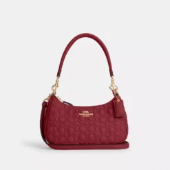 Coach Teri Shoulder Bag In Signature Leather