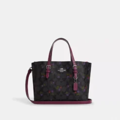 Coach Mollie Tote 25 In Signature Canvas With Country Floral Print