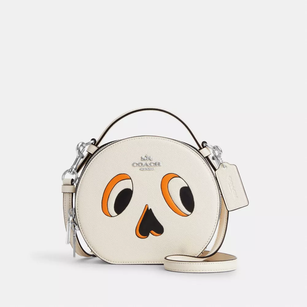 Coach Canteen Crossbody With Halloween Skeleton