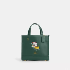 Disney X Coach Dempsey Tote 22 With Sled Motif