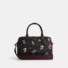 Disney X Coach Rowan Satchel With Holiday Print