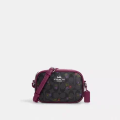 Coach Mini Jamie Camera Bag In Signature Canvas With Country Floral Print