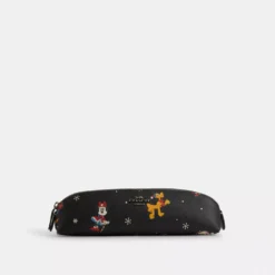 Disney X Coach Pencil Case With Holiday Print