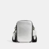 Coach Stanton Crossbody In Silver Metallic