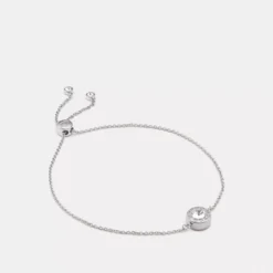 Coach Open Circle Slider Bracelet