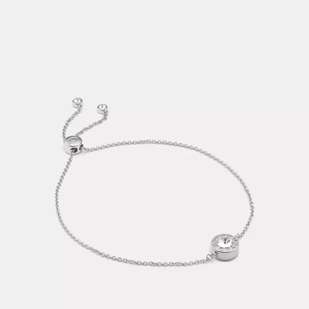 Coach Open Circle Slider Bracelet
